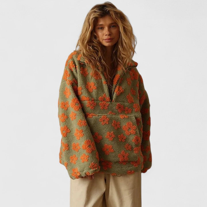 Delyra — Modern Textured Sweater