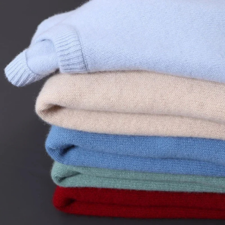 Simon - Round Neck Cashmere Sweater