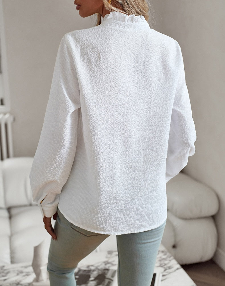 Alicenne™ — Elegant Linen Spring Shirt