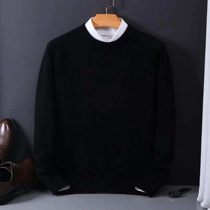 Simon - Round Neck Cashmere Sweater