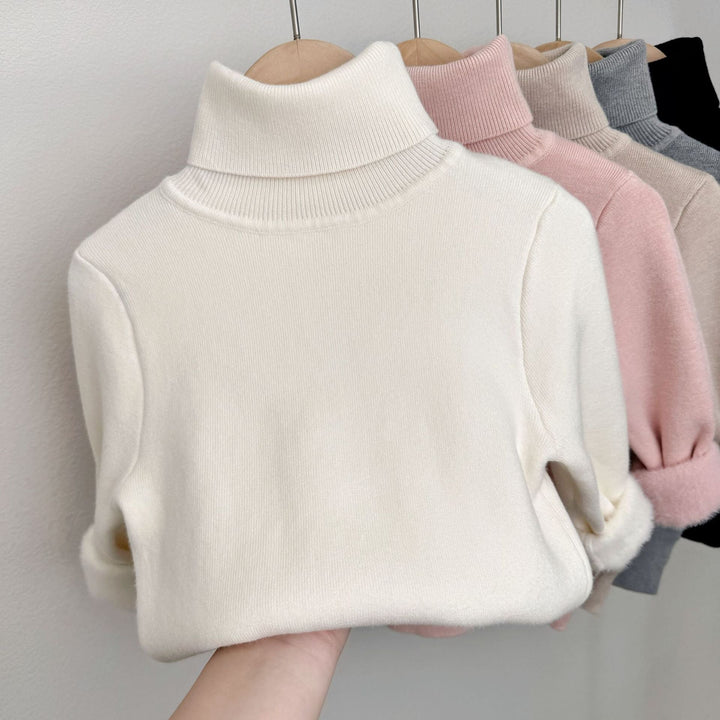 Lumira – Fleece-Lined Knit Sweater