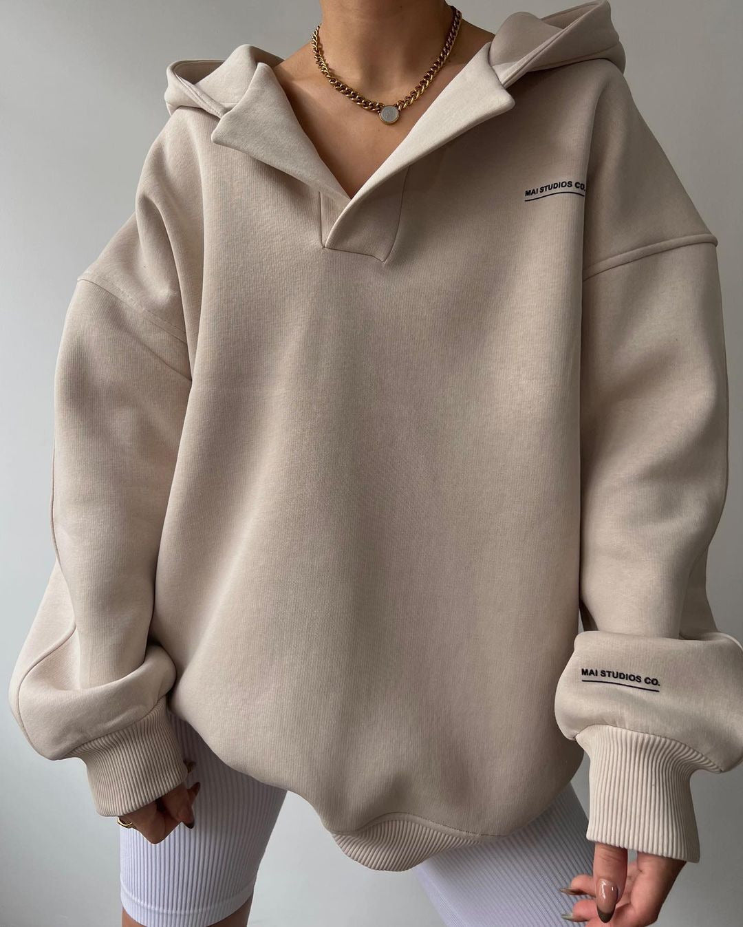 Norene – Oversized Warm Hoodie