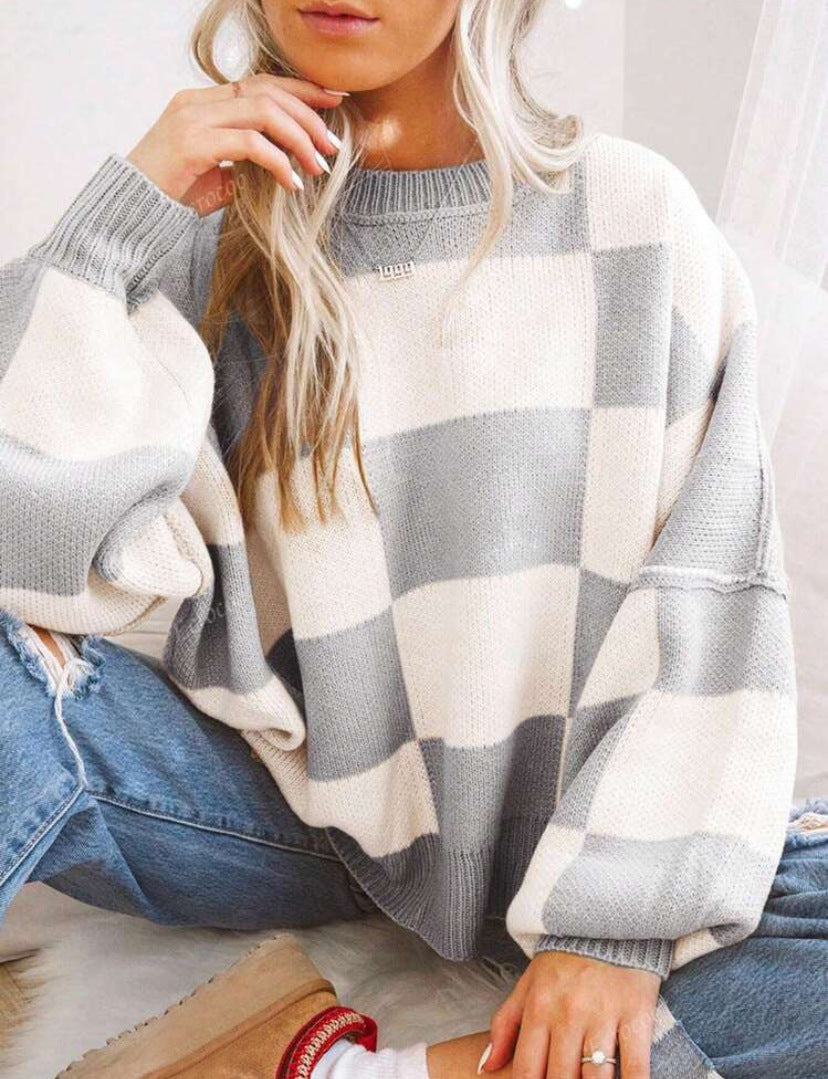 Alvina – Relaxed Long Sleeve Sweater