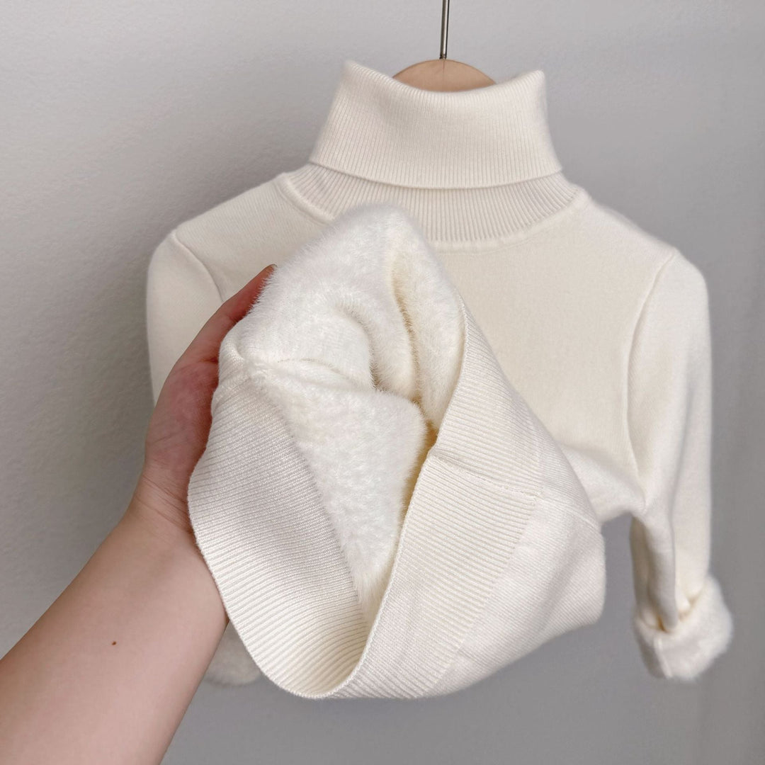 Lumira – Fleece-Lined Knit Sweater