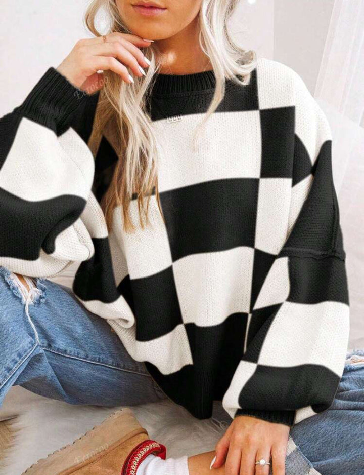 Alvina – Relaxed Long Sleeve Sweater