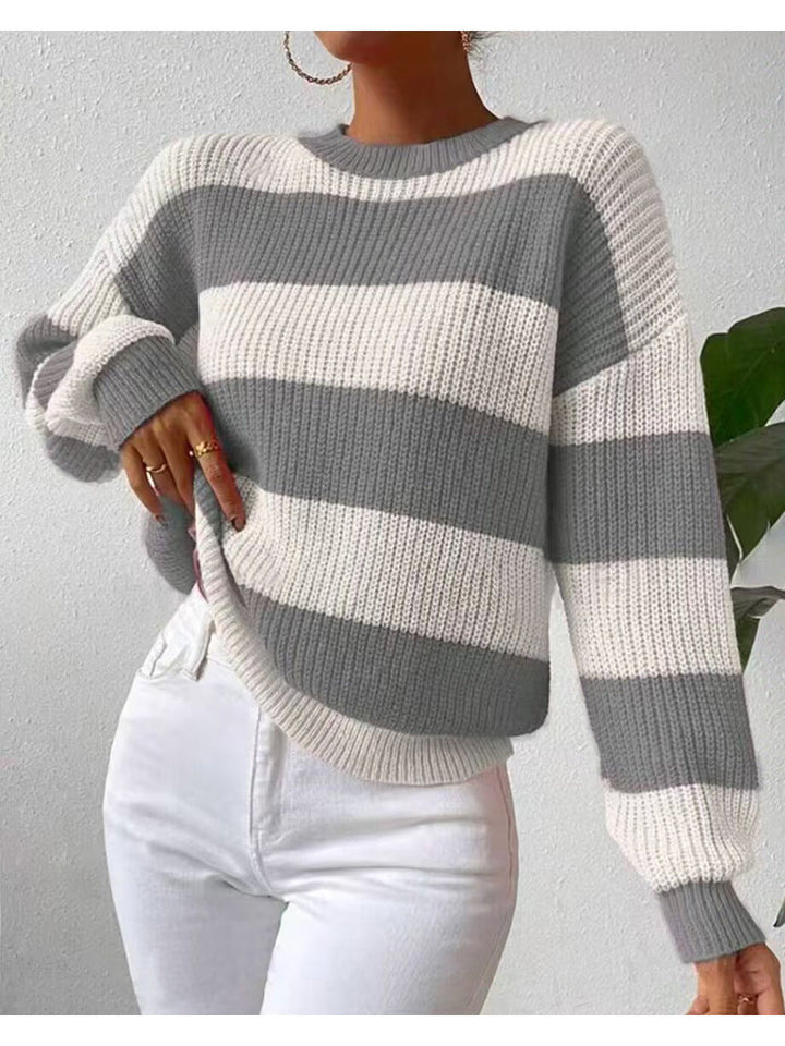 Arvella – Striped Plus Knit