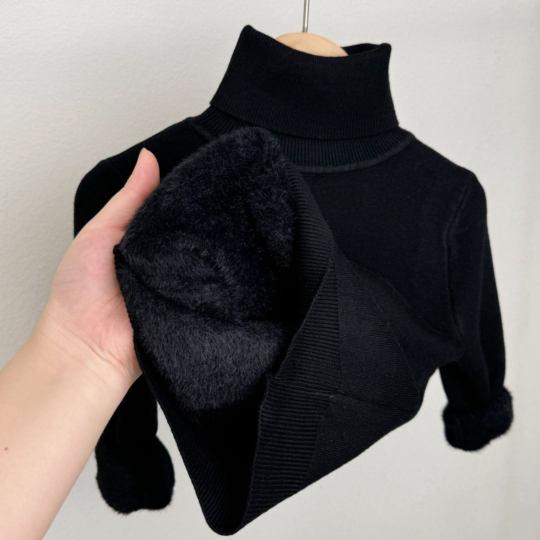 Lumira – Fleece-Lined Knit Sweater