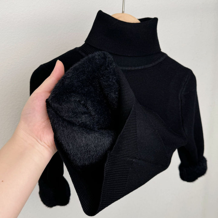 Lumira – Fleece-Lined Knit Sweater