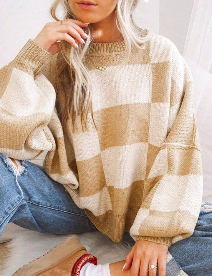 Alvina – Relaxed Long Sleeve Sweater