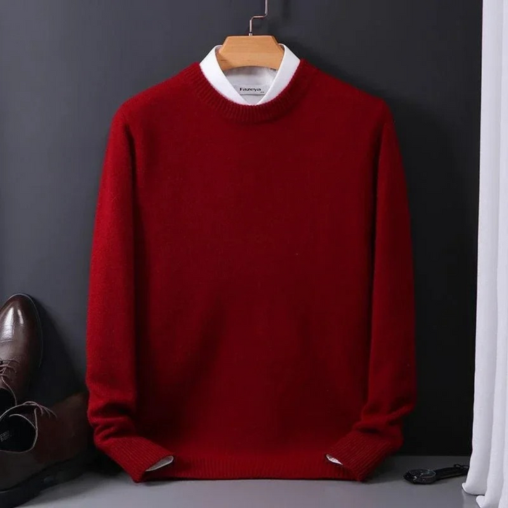 Simon - Round Neck Cashmere Sweater