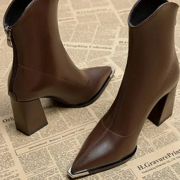 Vivica – Leather Ankle Boots