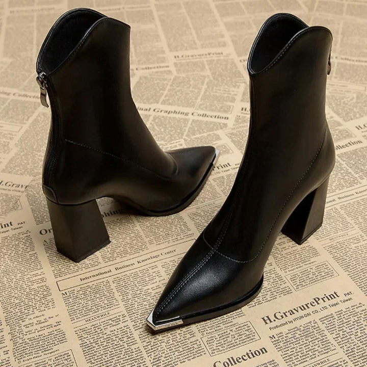 Vivica – Leather Ankle Boots