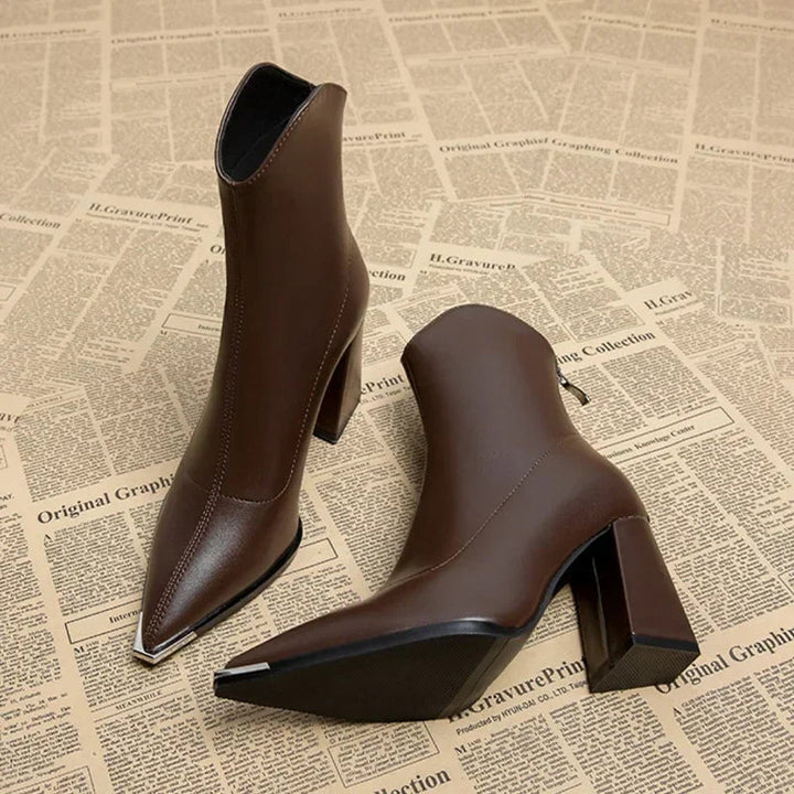 Vivica – Leather Ankle Boots