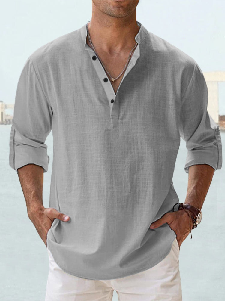 Vinselle — Breathable Linen Shirt