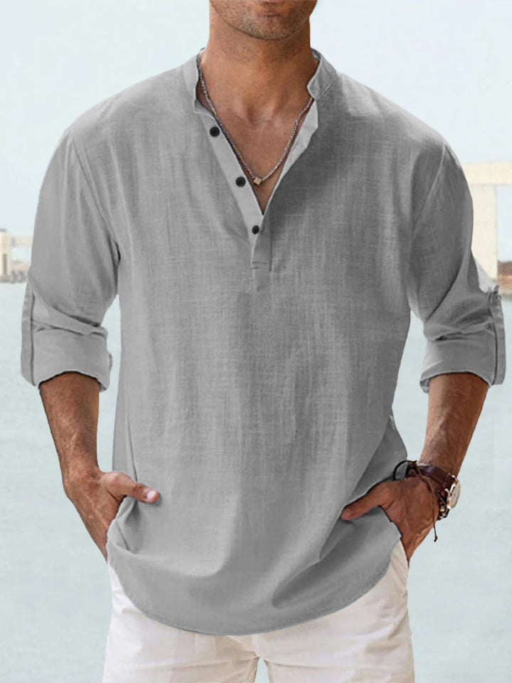 Vinselle — Breathable Linen Shirt