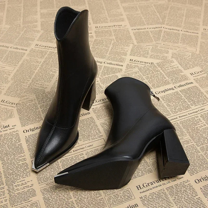 Vivica – Leather Ankle Boots
