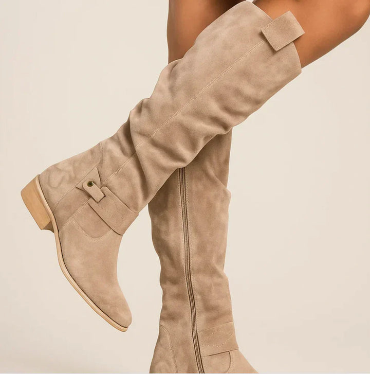 Cielle™ – Elegant Suede Boots