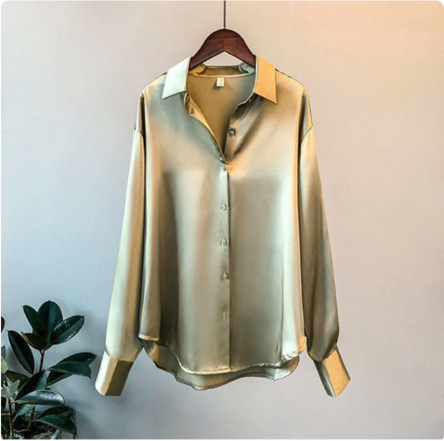 Selene™ – Satin Luxe Shirt