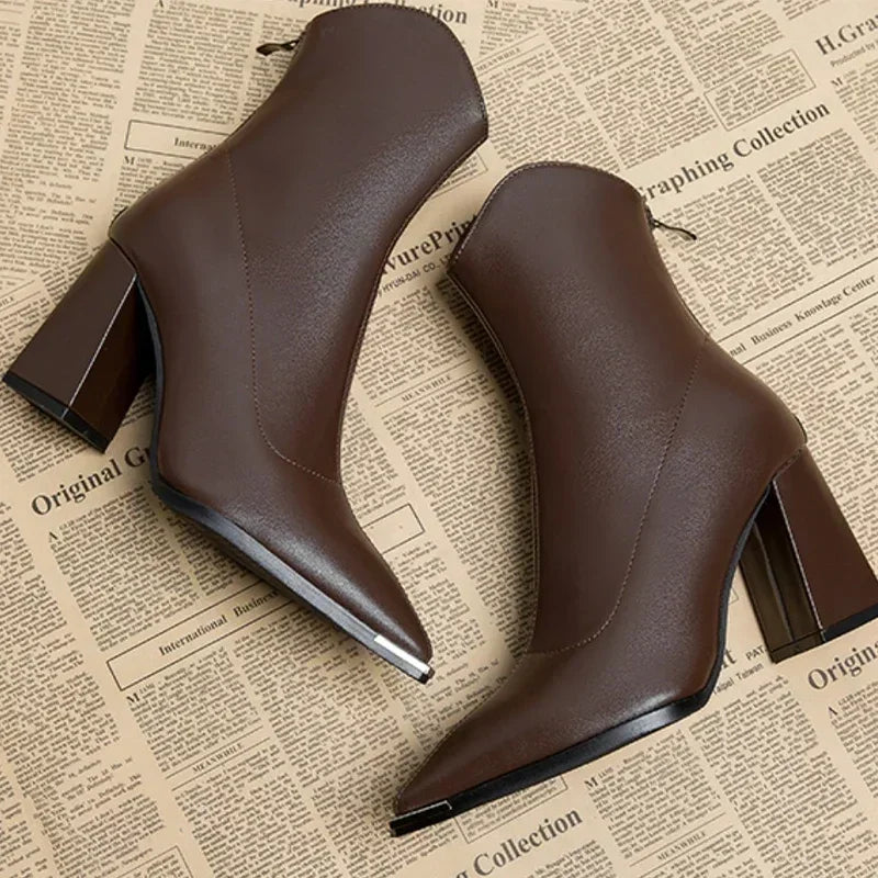 Vivica – Leather Ankle Boots