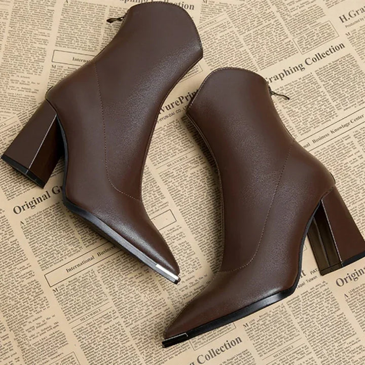Vivica – Leather Ankle Boots