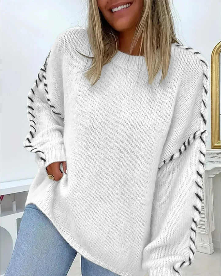 Evelora – Soft Knitted Crewneck Jumper