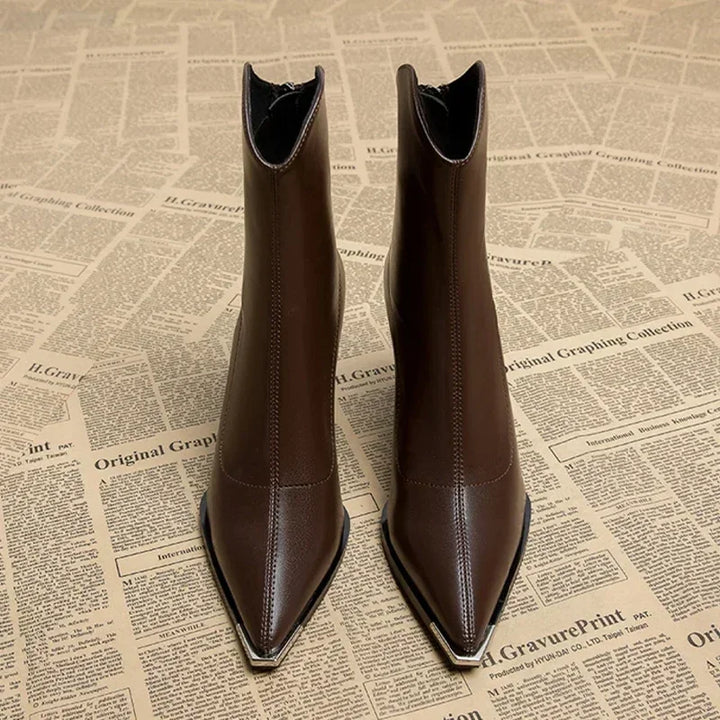 Vivica – Leather Ankle Boots