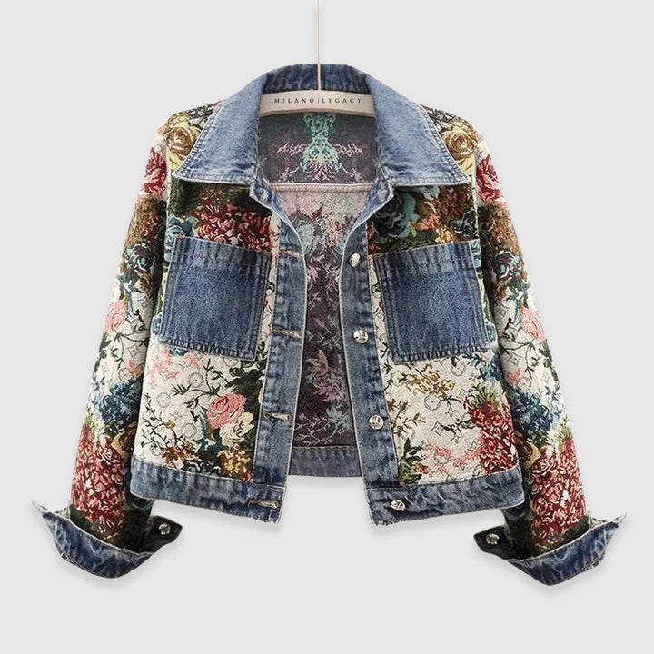 Sofia™ – Blossom Denim Jacket