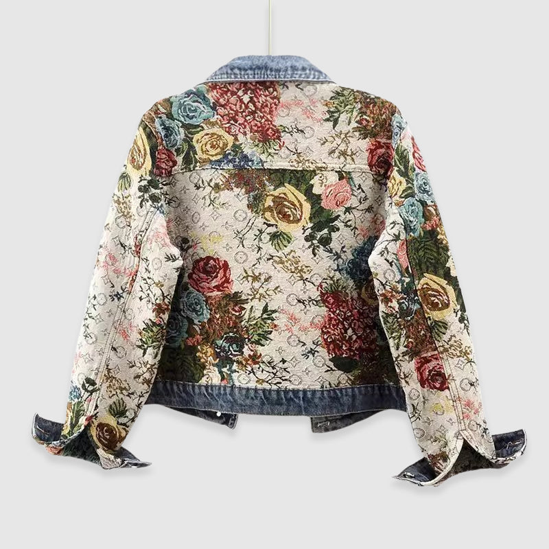 Sofia™ – Blossom Denim Jacket