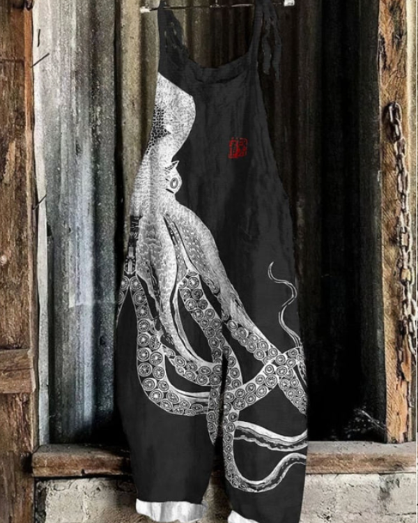 Soleyne — Artisan Overall in Octopus Style