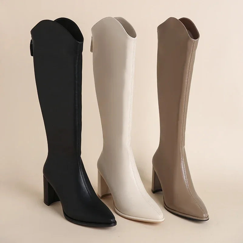 Selene – Tall Luxe Suede Boots