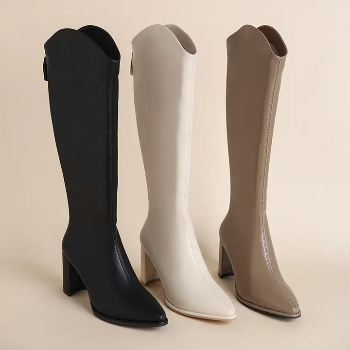 Selene – Tall Luxe Suede Boots