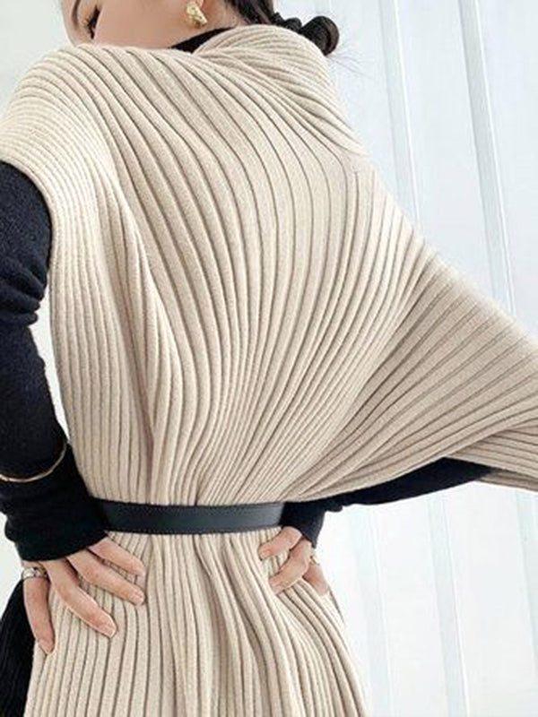 Kendria — Draped Knit Sweater