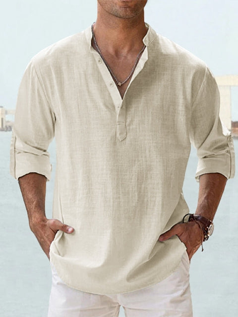 Vinselle — Breathable Linen Shirt