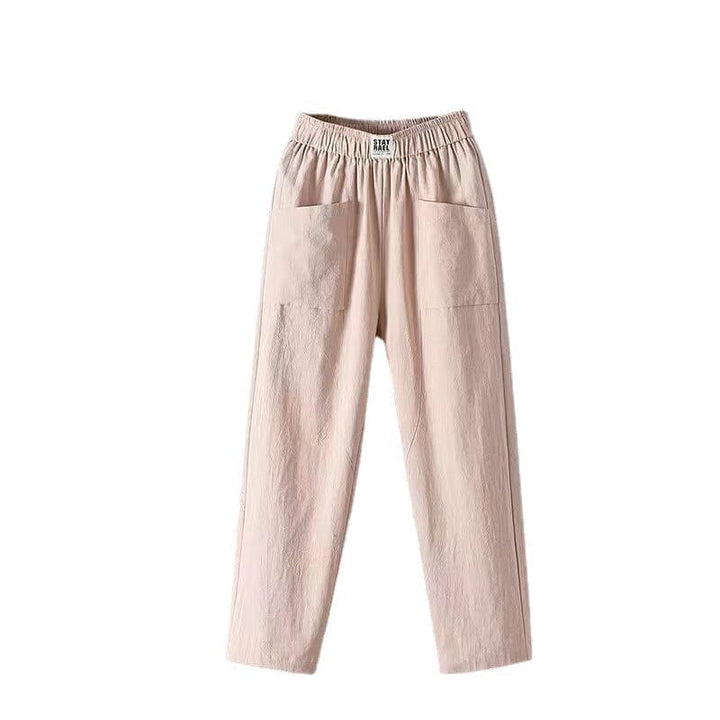Adriana – Classic Cotton-Linen Pants
