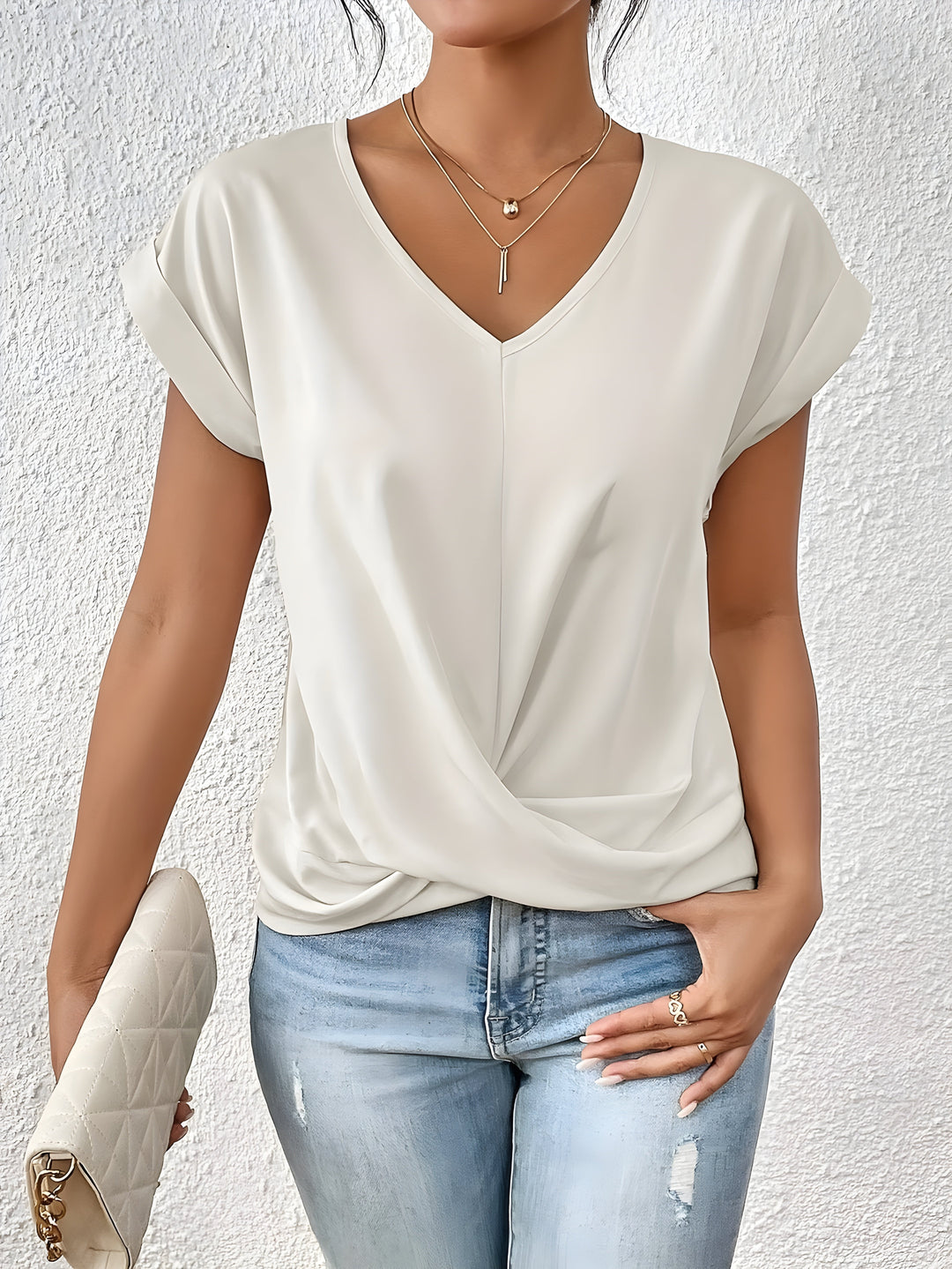 Saphira – Twist Front Top