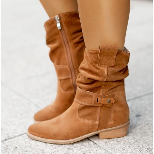 Isolde – Zip-Up Ankle Comfort Boots