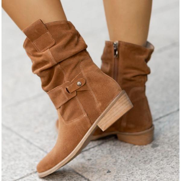 Isolde – Zip-Up Ankle Comfort Boots