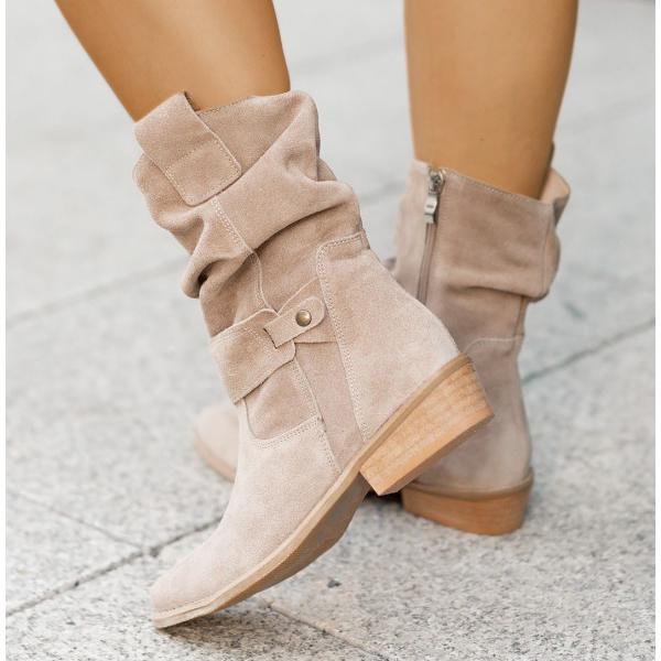 Isolde – Zip-Up Ankle Comfort Boots