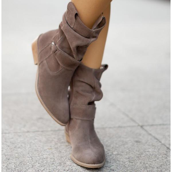 Isolde – Zip-Up Ankle Comfort Boots