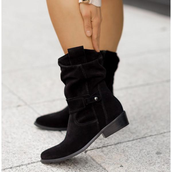 Isolde – Zip-Up Ankle Comfort Boots