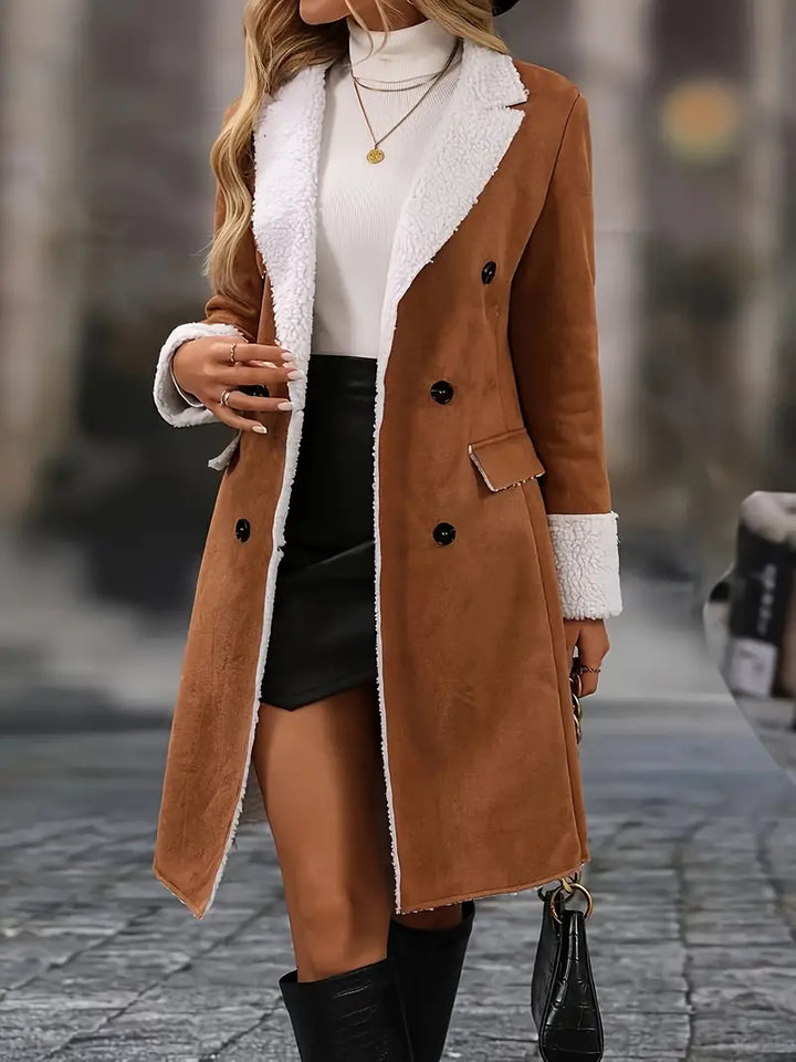 Marielle – Cuddle Collar Trench Coat