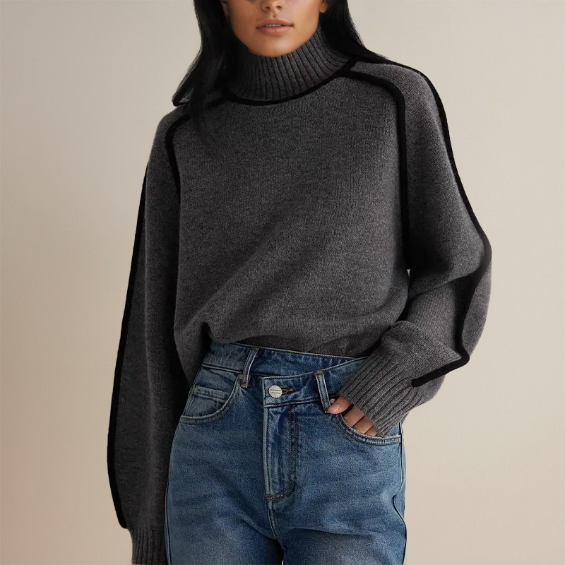 Aspen — Cashmere-Look Turtleneck