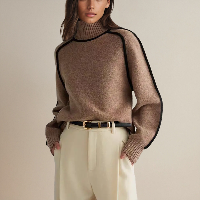 Aspen — Cashmere-Look Turtleneck