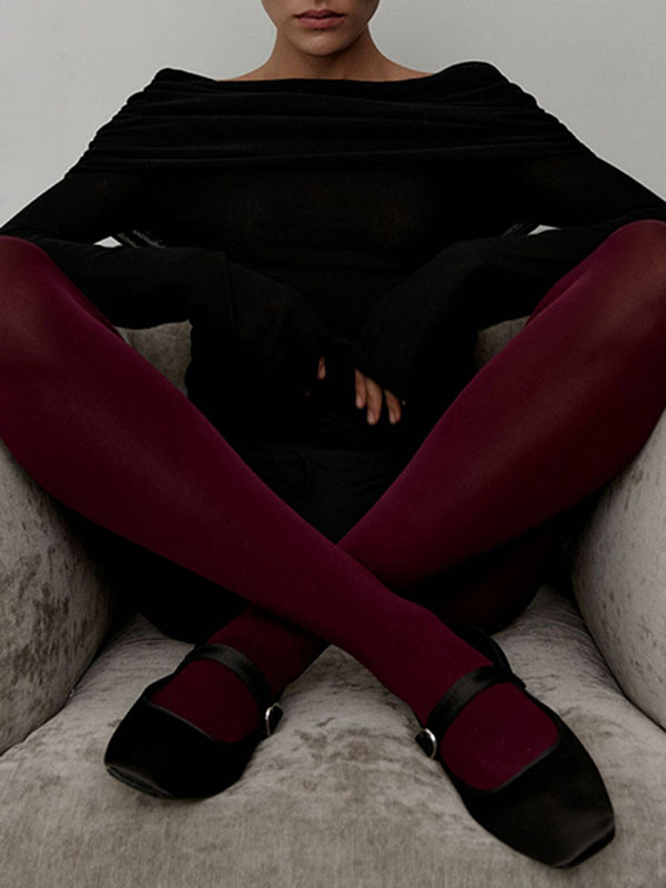 Eriselle — Off-Shoulder Elegance Sweater