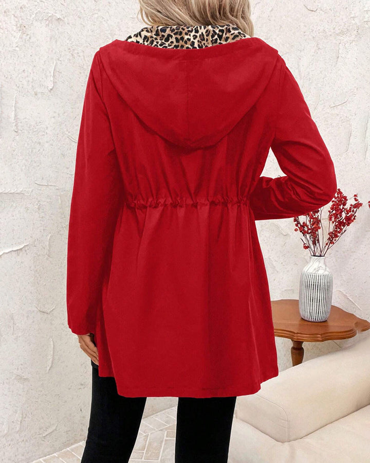 Tessaly™ – Reversible Leopard Hooded Coat