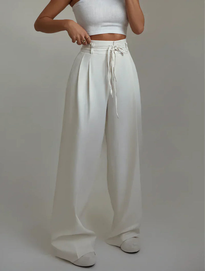 Celestine – Wide-Leg High-Rise Pants