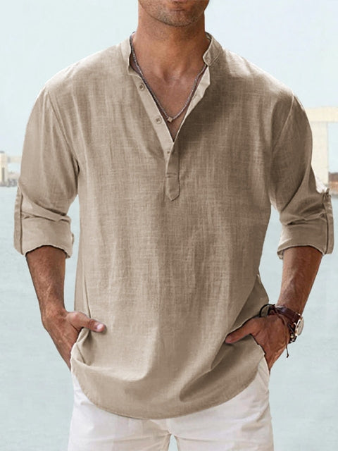 Vinselle — Breathable Linen Shirt