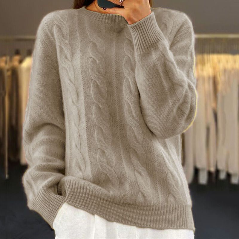 Kennedy™ — Cozy Solid Knit Pullover