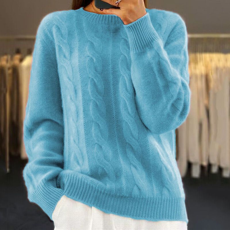 Kennedy™ — Cozy Solid Knit Pullover
