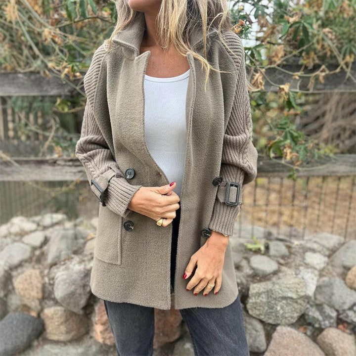 Isolina™ — Mid-Length Double-Breasted Coat